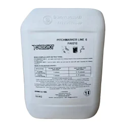 Peinture de traçage de terrain blanc