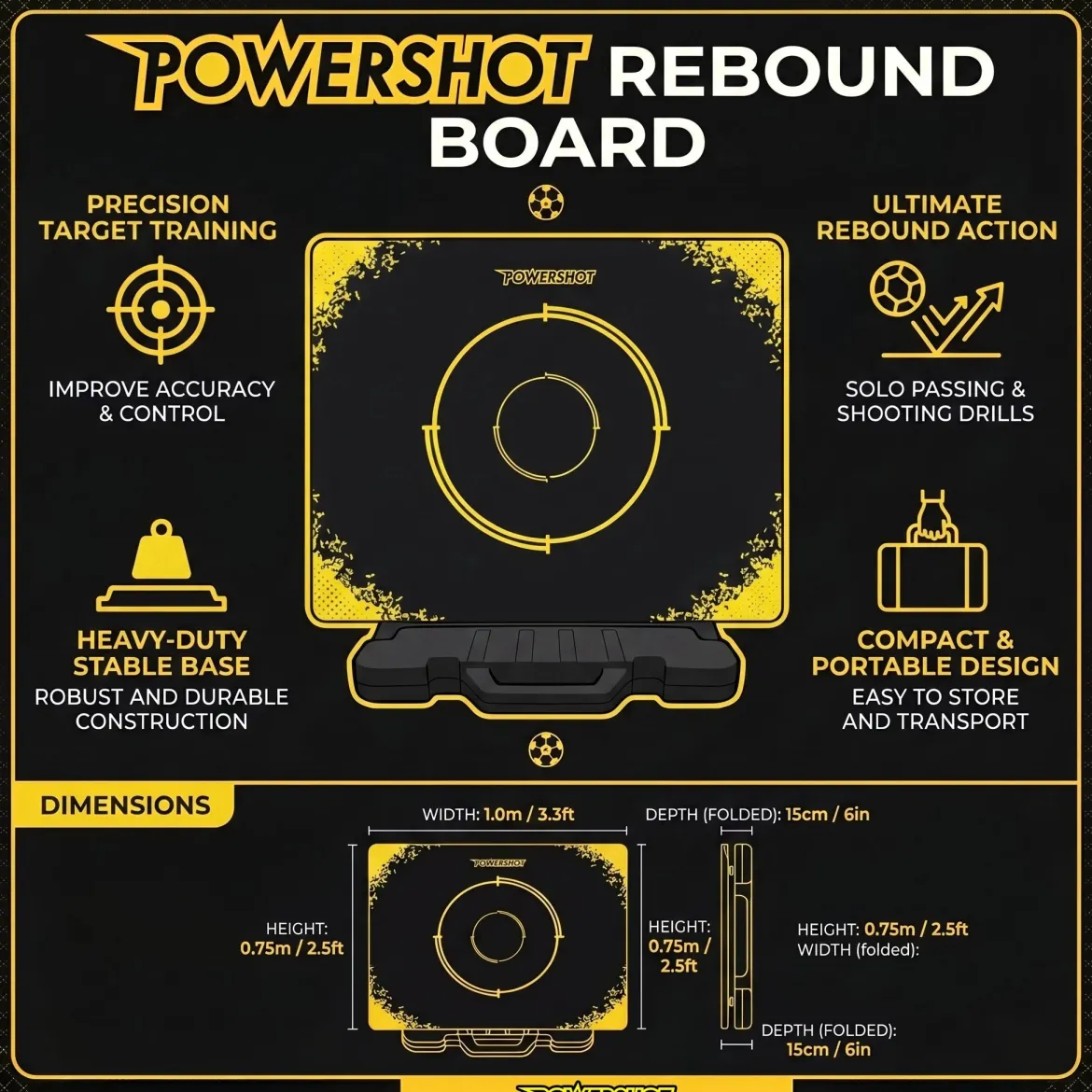 Planche de rebond POWERSHOT®