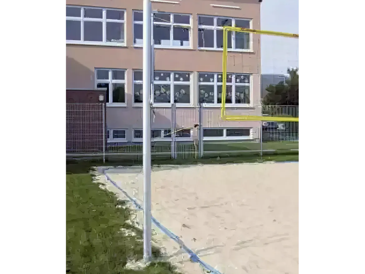 Poteaux de beach volley 76 mm