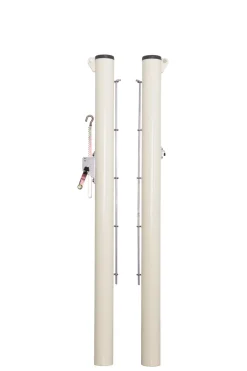 Poteaux de tennis ronds acier 90 mm (paire)