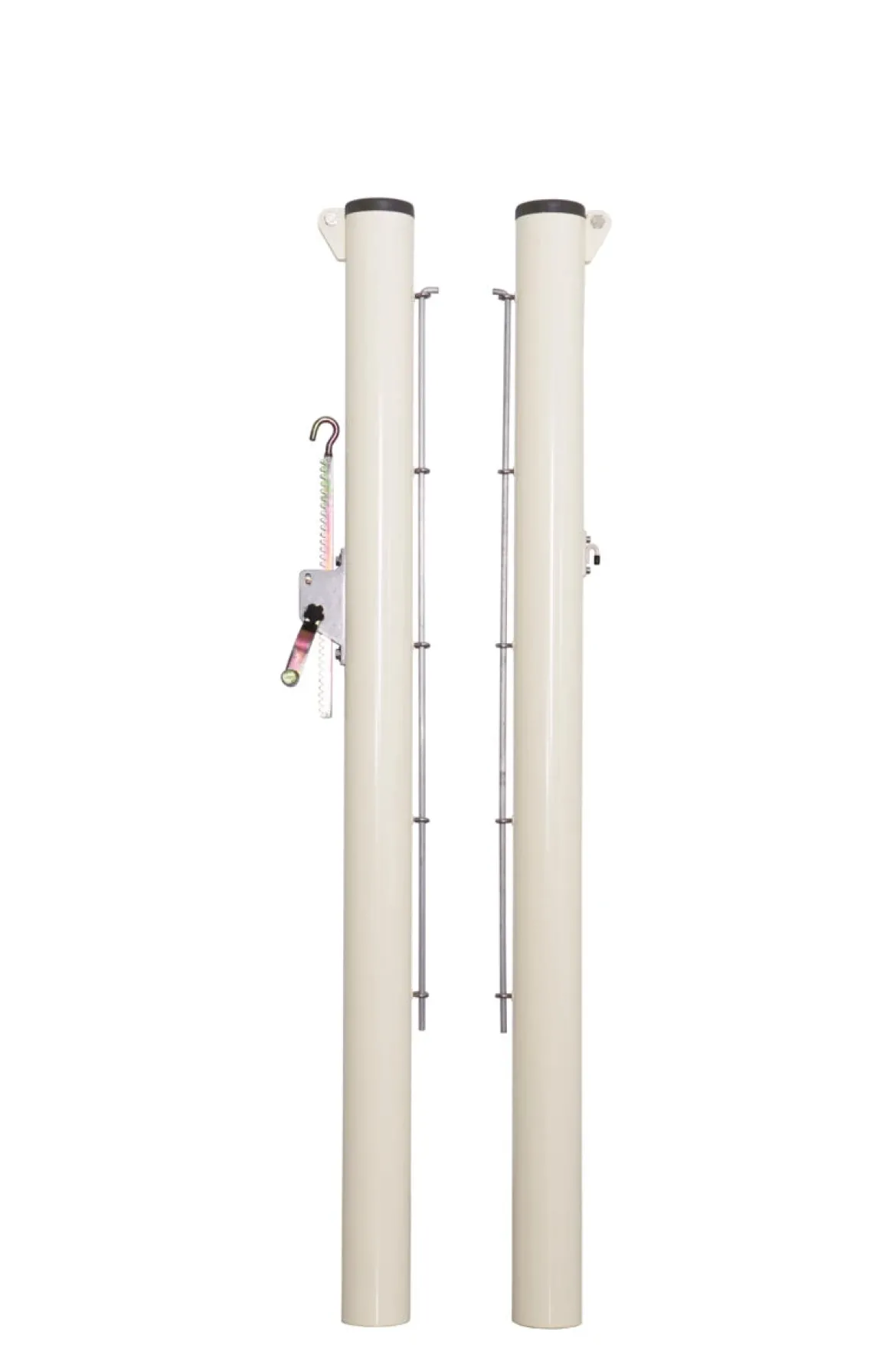Poteaux de tennis ronds acier 90 mm (paire)
