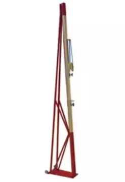 Poteaux de volleyball transportable en acier pour écoles