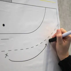 Rouleau de feuilles tactiques pour handball - Terrain entier