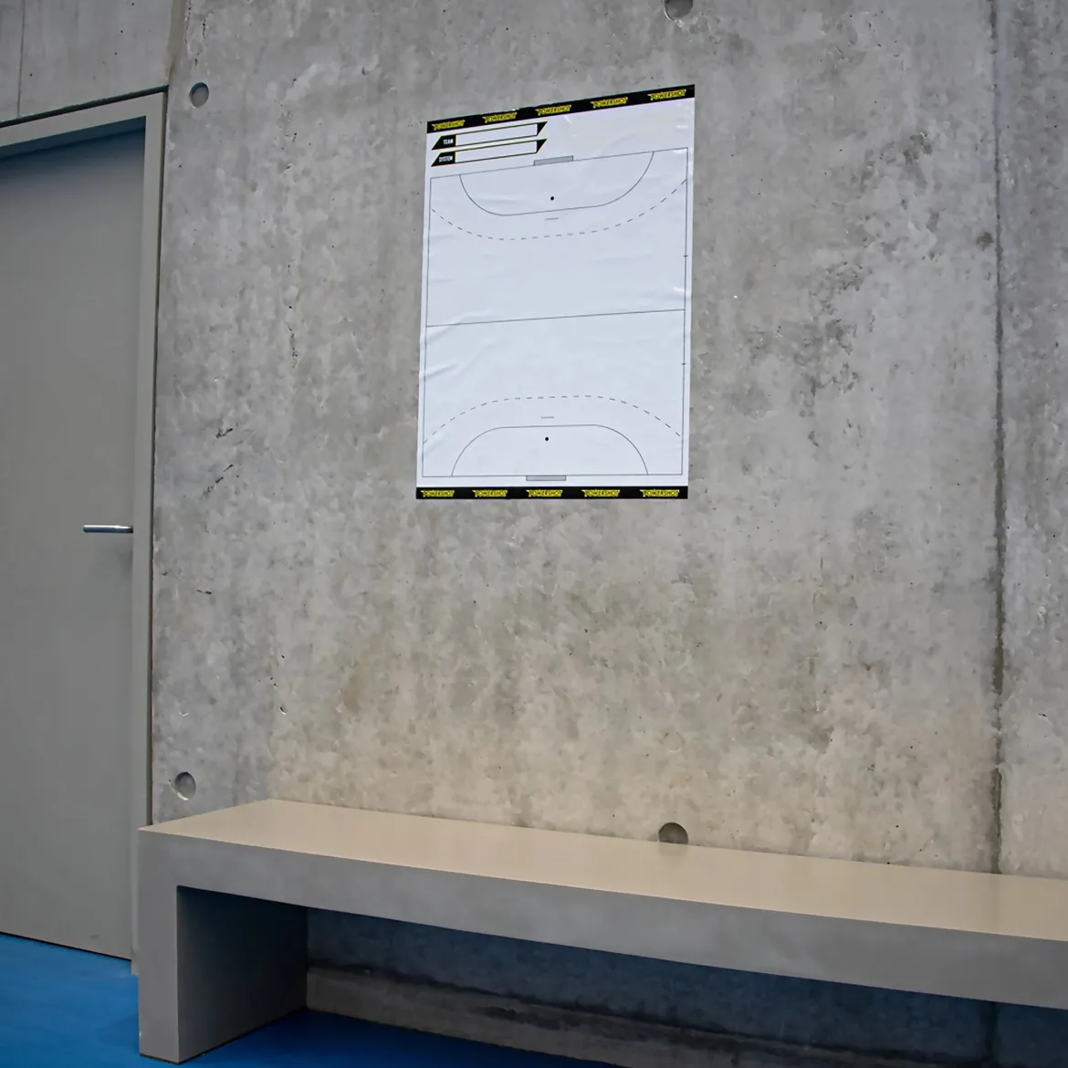Rouleau de feuilles tactiques pour handball - Terrain entier