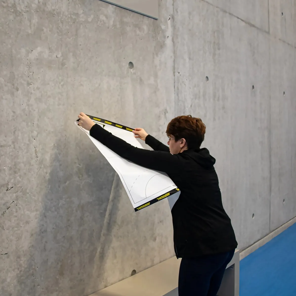 Rouleau de feuilles tactiques pour handball - Terrain entier
