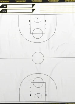 Rouleau feuilles tactique Basketball - Terrain entier