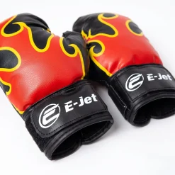 Sac de frappe sur pied avec gants de boxe - Enfant