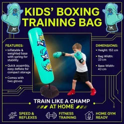 Sac de frappe sur pied - entrainement Speed Boxing