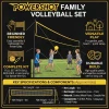 Set Volleyball 6m - Avec poteaux, filet, balle et pompe