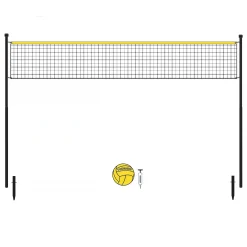 Set Volleyball 6m - Avec poteaux, filet, balle et pompe