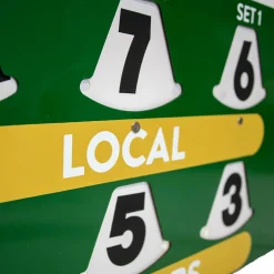 Tableau de score avec espace publicitaire