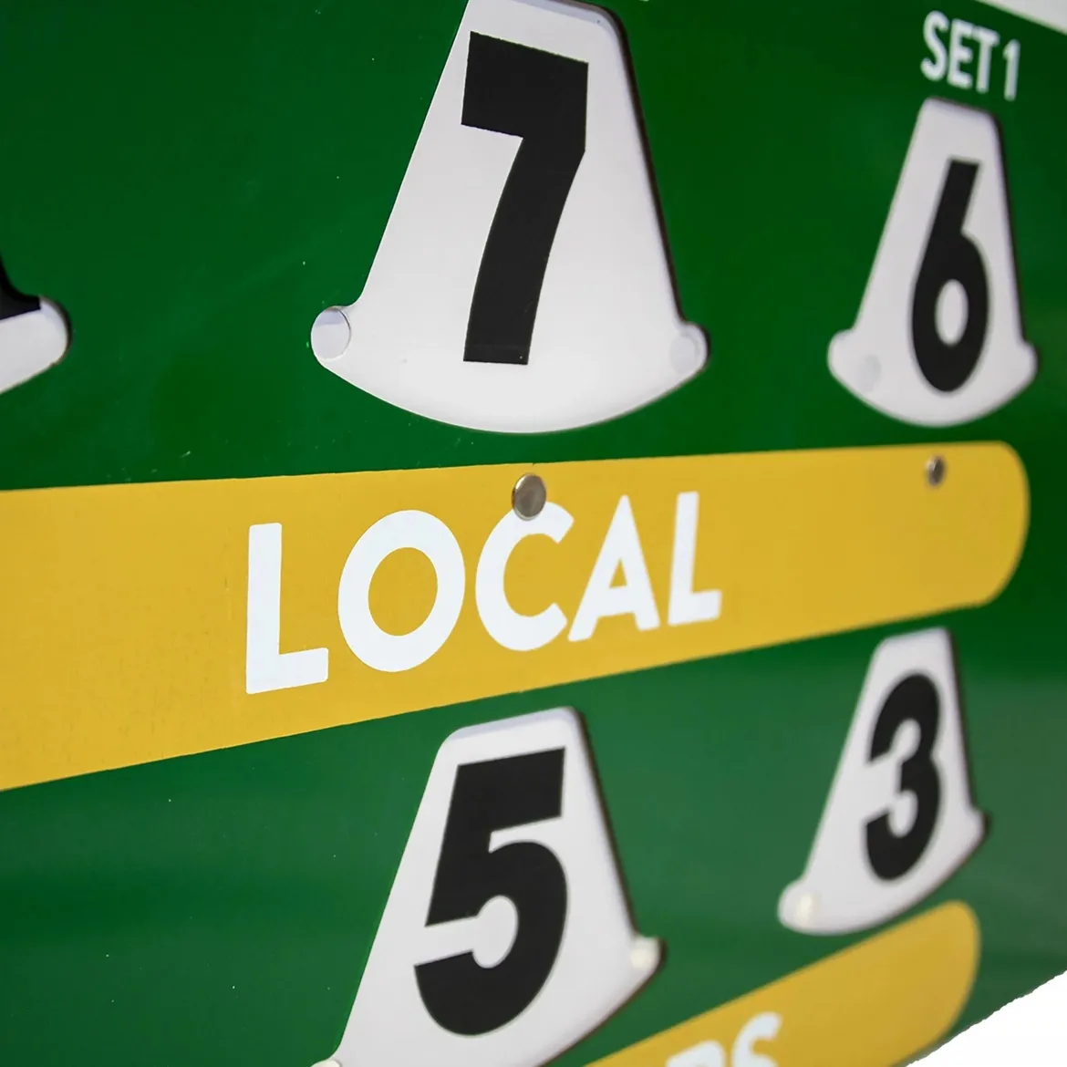 Tableau de score avec espace publicitaire