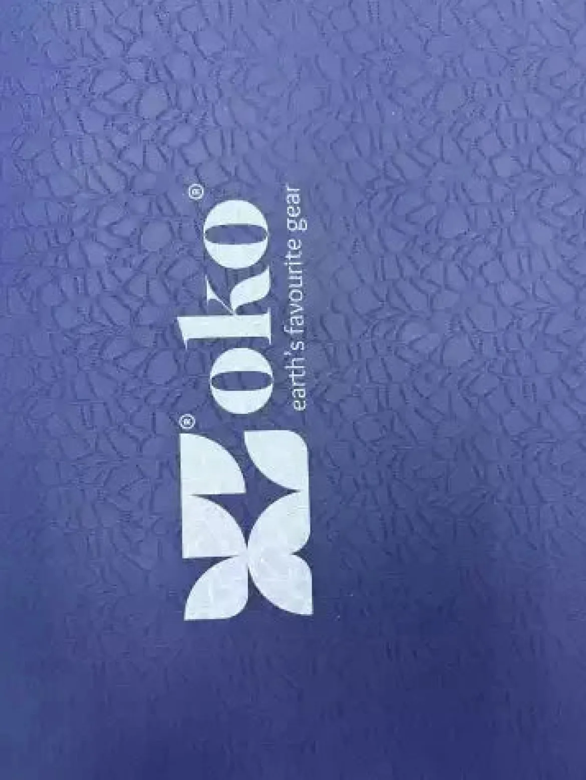 Tapis de yoga (avec oeillets) - 0.5cm d'épaisseur