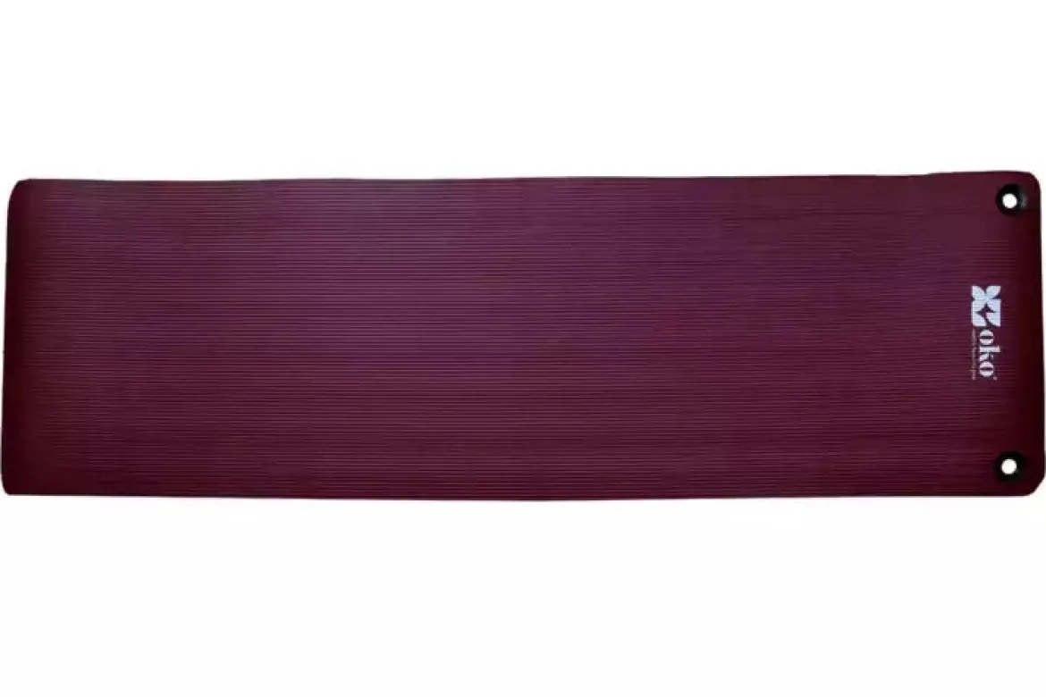 Tapis de yoga éco-responsable (avec œillets) - 1.5cm d'épaisseur