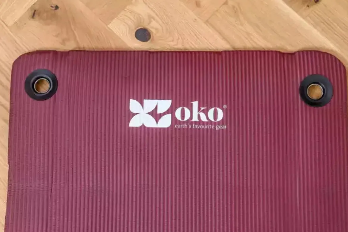 Tapis de yoga éco-responsable (avec œillets) - 1.5cm d'épaisseur
