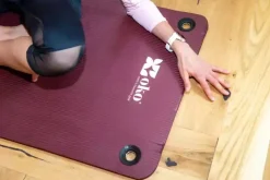 Tapis de yoga éco-responsable (avec œillets) - 1.5cm d'épaisseur