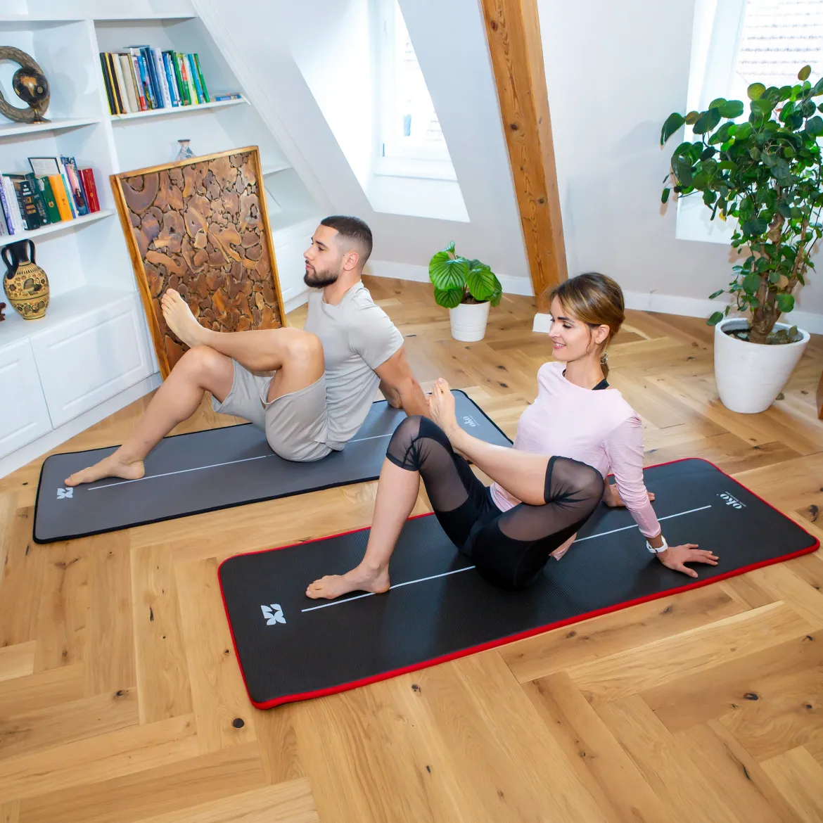 Tapis de yoga éco-responsable - 1.5cm d'épaisseur