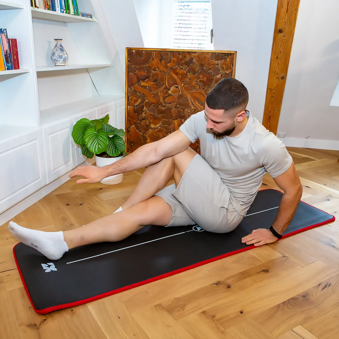 Tapis de yoga éco-responsable - 1.5cm d'épaisseur