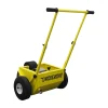 Traceuse de terrain à rouleau jaune et noir – Marquage 10cm – Réservoir 12 L