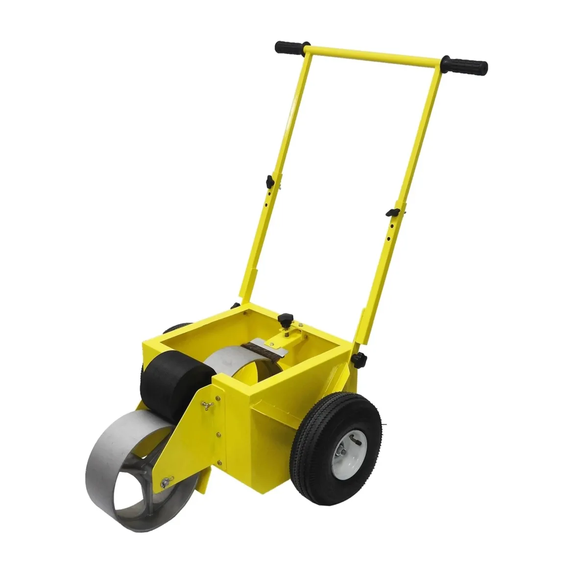 Traceuse de terrain à rouleau jaune et noir – Marquage 10cm – Réservoir 12 L